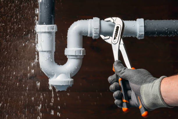 Professional Plumbing technician working in National Stock Yards, IL